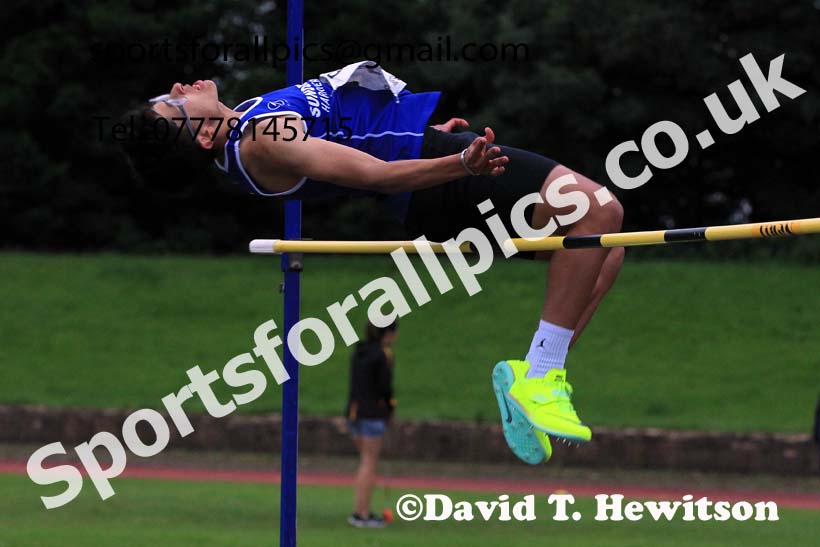 High Jump, 2023 NEGP 5 Monkton, Wed, July 26th. Photo: David T. Hewitson/Sports for All Pics